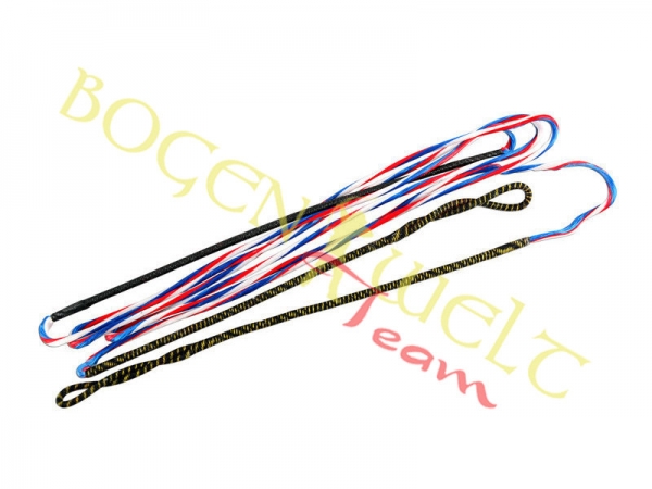 Flex Bowstring 8125 Supra Red-White-Blue