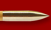 TopHat Bullet-Spitze Stahl vernickelt 11/32"